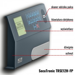 Sejf ognioodporny Dual-Safe DS 415 E FP z funkcją skanowania palców - 1